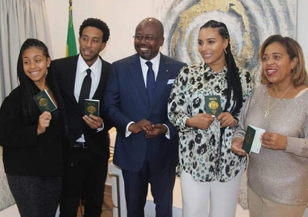 Ludacris n'umuryango we bahawe ubwenegihugu bwa Gabon