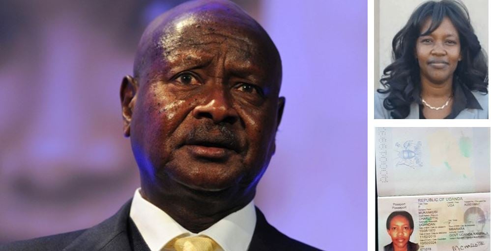 Museveni yemeye ko yahuye na Mukankusi uri iburyo hejuru ndetse anashyira hanze byinshi