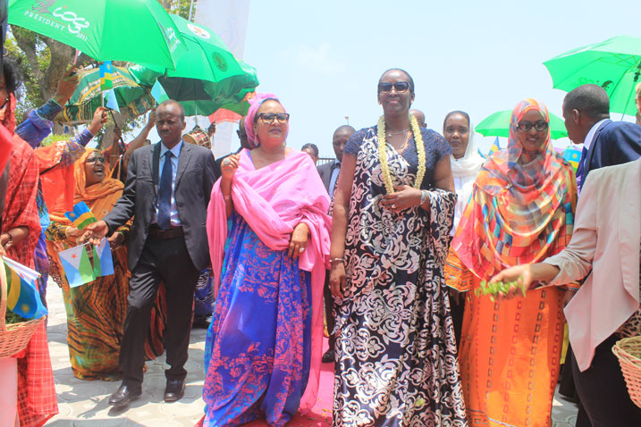 Madame Jeanntte Kagame yatemberejwe mu ihuriro rishinzwe guteza imbere abagore bo muri Djibouti