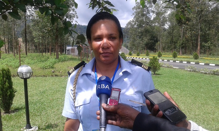 Major DIJOLS Mauricette wo muri Gabon