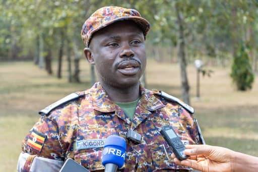 Major Simon Igga Kigongo wo mu ngabo za Uganda