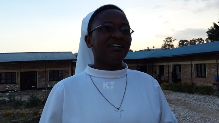 Soeur Eugenie Mukashyaka avuga ko inyubako zaguwe ariko hagikenewe izindi ngufu kugira ngo n'ahasigaye haguke.