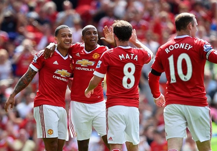 Manchester United ibifashijwemo na Rooney watsinze bitatu,yaanyagiye Club Brugge ibitego 4-0
