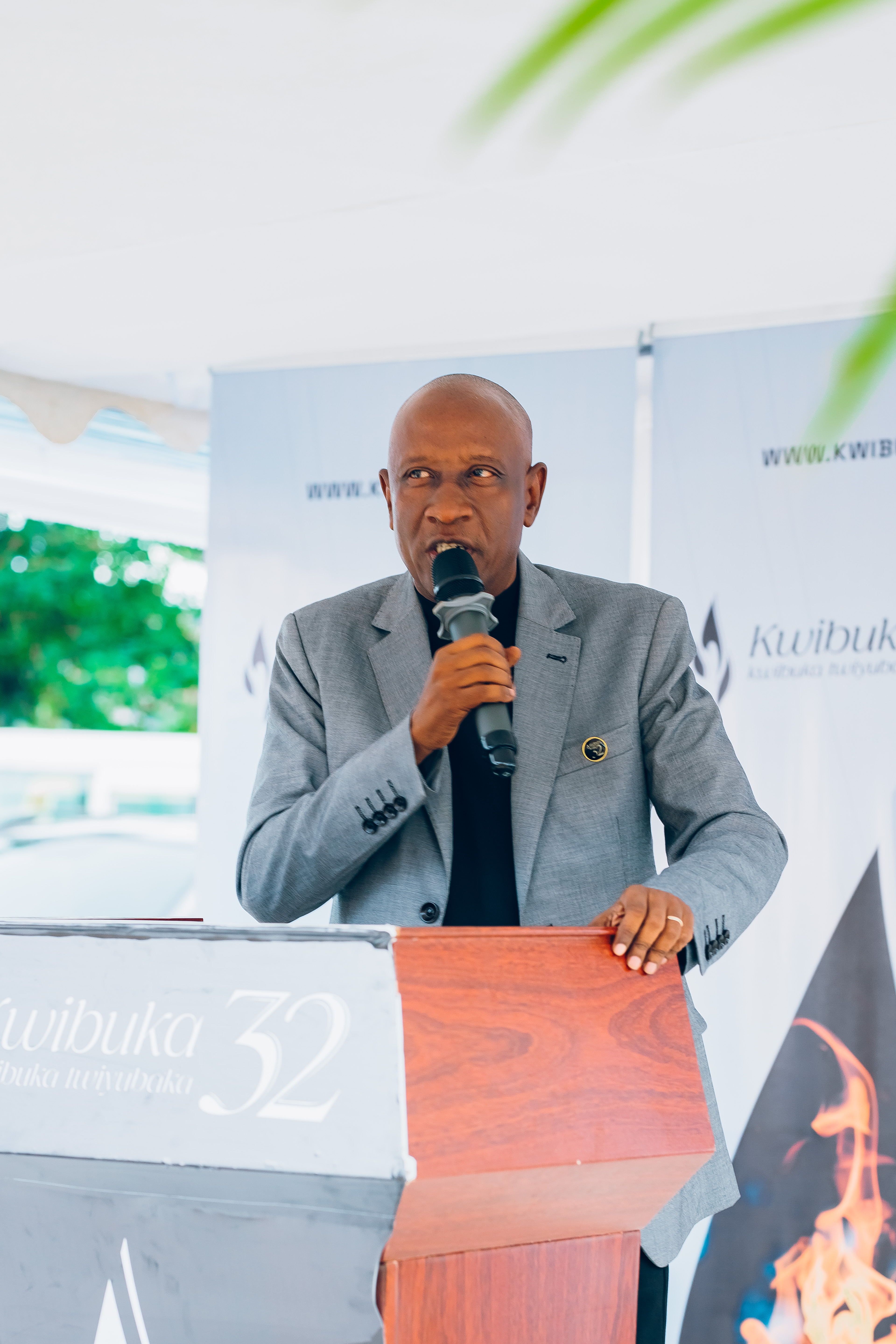 Visi Perezida w'Inama Njyanama y'Umurenge wa Kicukiro, Manirakiza Bonaventure, yijeje abaturage ko ubuyobozi bwiza bubazirikana kandi buharanira ko umuturage aba ku isonga