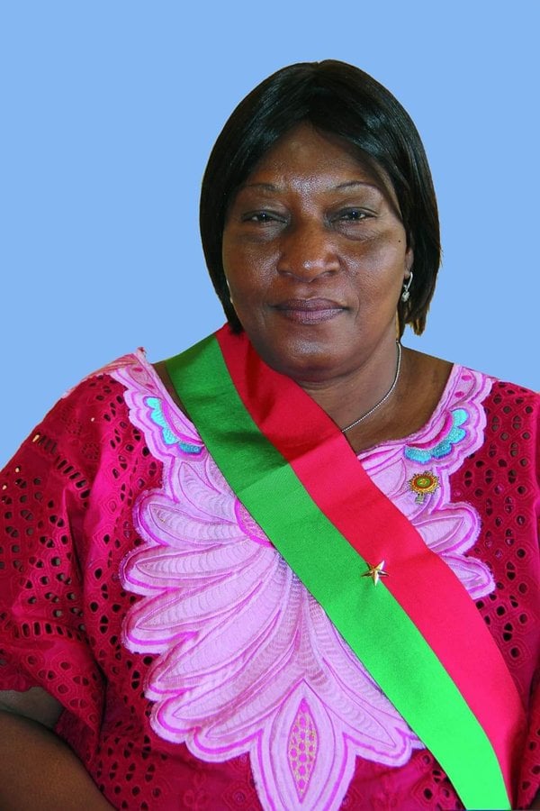 Hon Marie Rose Compaoré wahitanywe na Coronavirus (Ifoto: Internet)