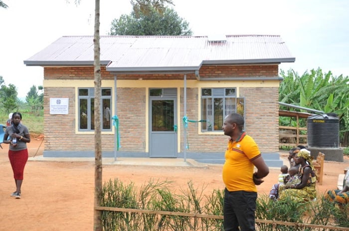 Inzu Mukancogoza yubakiwe