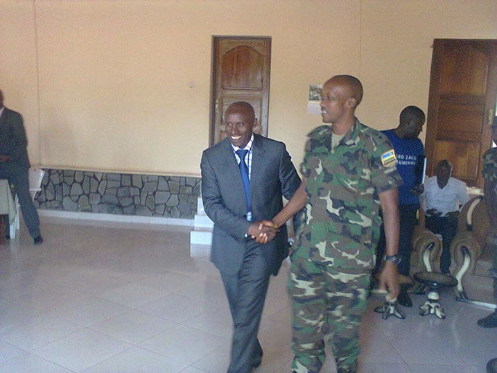 Habyarimana yashimiye abo bafatanyije mu myaka amaze ari umuyobozi w