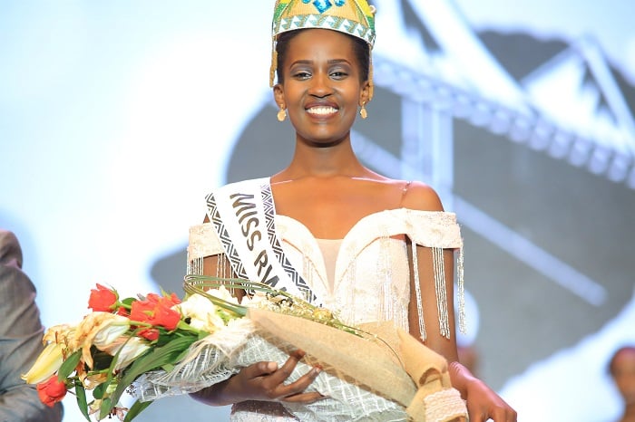 Miss Nimwiza Meghan aritabira irushanwa rya Miss World mu Bwongereza