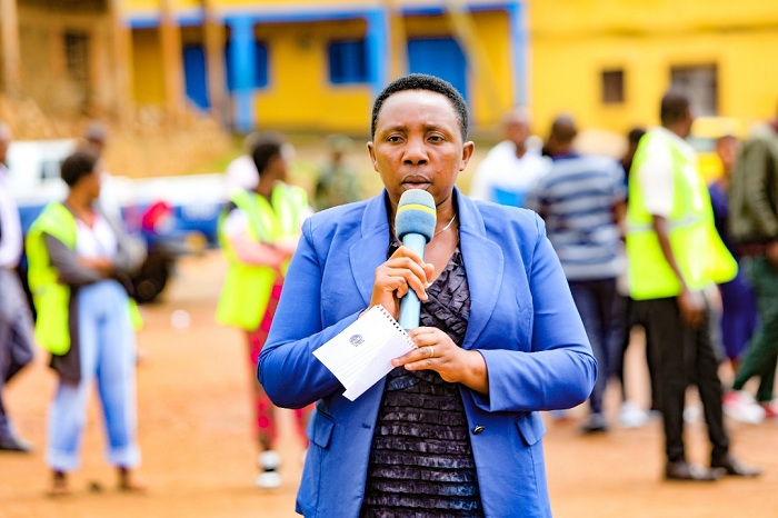 Uwanyirigira Marie Chantal, umuyobozi w'Akarere ka Burera 