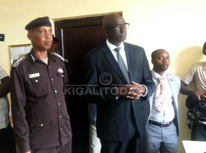 Min Busindye yakiriwe na CGP Rwigamba Georges uyobora Gereza mu Rwanda