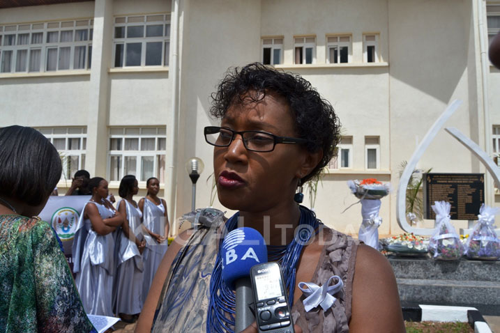 Min.Stella Ford Mugabo yasabye abayobozi n'abakozi kubaka ubumwe bakirinda umwiryane.