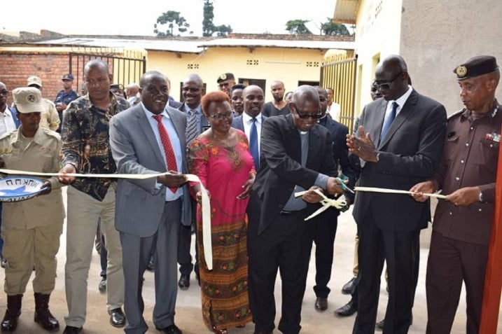 Min Busingye yifatanyije na Mgr Nzakamwita ndetse na CGP George