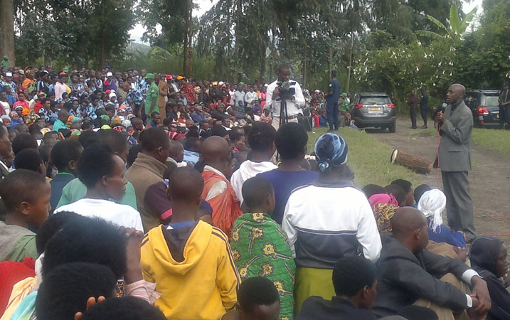 Minisitiri Kaboneka yasabye abo mu Gahunga k'Abarashi kugendera ku mateka yabo ariko noneho bakarasa umwanzi witwa ubukene.