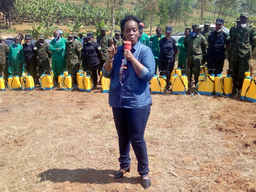 Minisitiri Gashumba yavuze ko kurwanya imibu isanzwe aho yororokera bizagabanya cyane Malariya