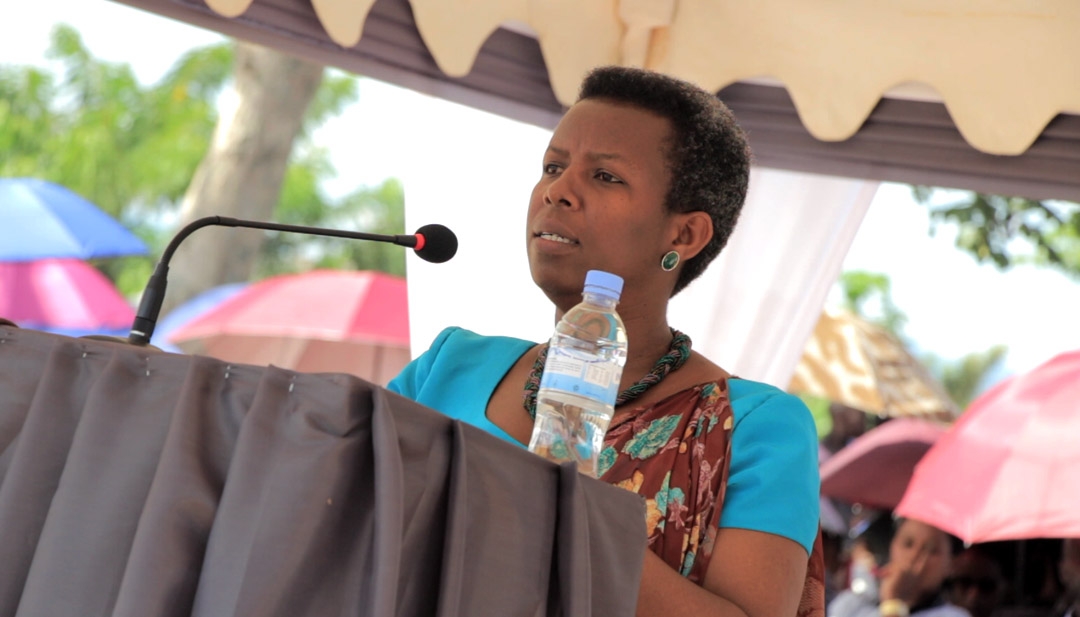 Minisitiri Kamayirese avuga ko ibimenyetso by'amateka biri muri gahunda ya Leta yo gusigasira amateka