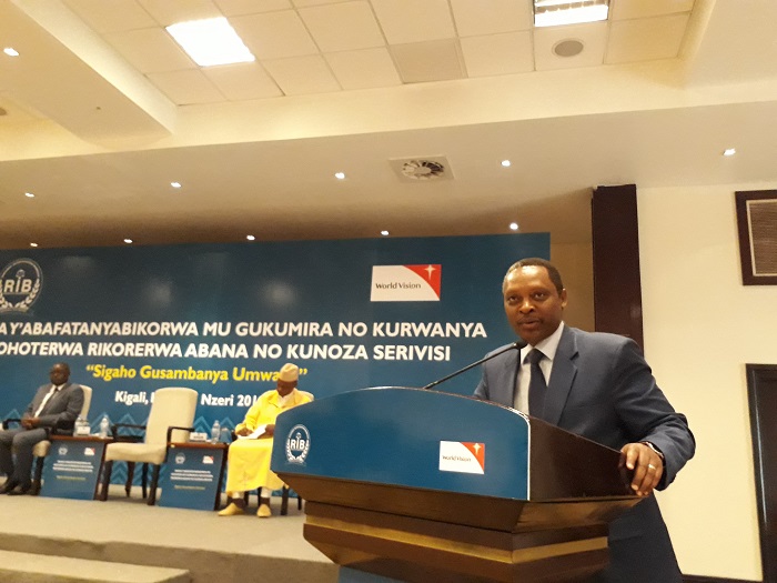 Minisitiri Shyaka Anastase