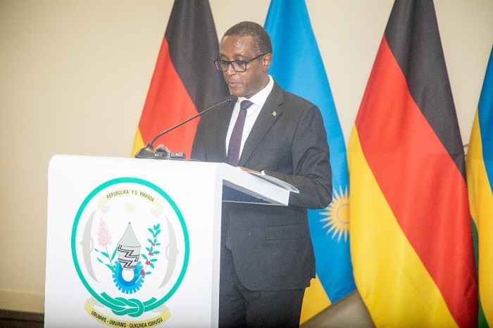 Minisitiri w'Ububanyi n'amahanga Dr. Vincent Biruta, yavuze ko u Budage n'u Rwanda bafitanye umubano mwiza