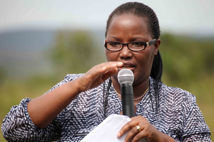 Minisitiri w'Ubuhinzi n'Ubworozi, Geraldine Mukeshimana asaba abagize AERG na GAERG gukomeza icyizere bakarushaho gutera imbere.