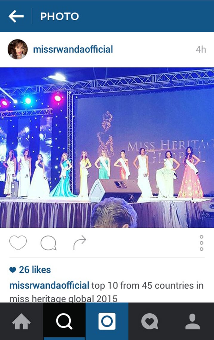 Miss Keza Joannah yari yabanje kuza muri 15 ba mbere.