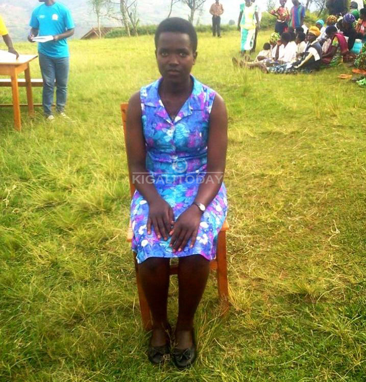Miss Rukaragata ubwo yatorwaga 