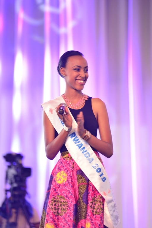 Miss Rwanda 20115 nawe ari mubagaragaye muri ibi birori.
