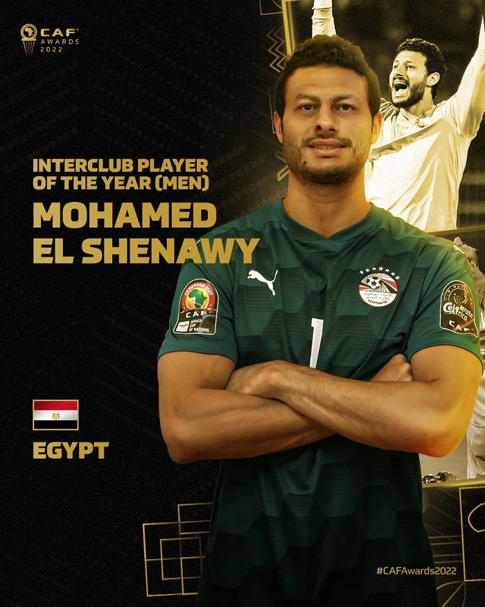 Mohamed El Shenawy ni we mukinnyi mwiza ukina muri Afurika