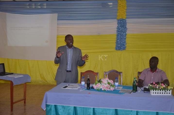 Moise Bokasa avuga ko aya matora aganisha kuri Referandumu.