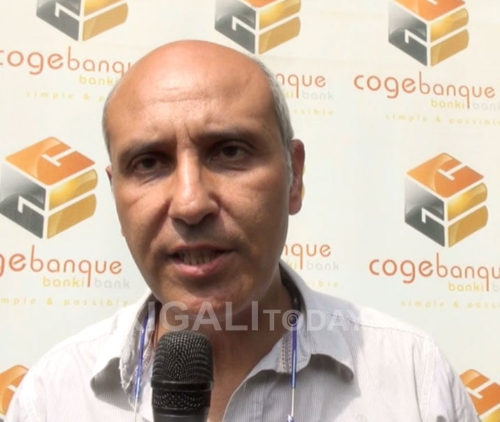 Moustafa Ouezekhti, Umuyobozi Mukuru wa Cogebanque, avuga ko iyi banki ifasha imiryango myinshi y