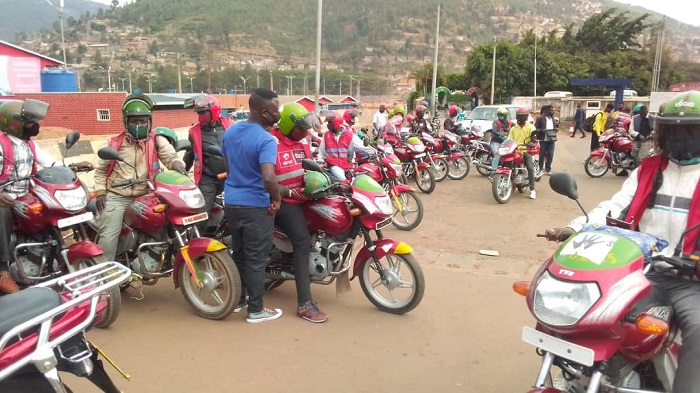 Ku munsi wa mbere wo kuva mu Rugo abamotari na bo ngo ntibabonye abagenzi nka mbere