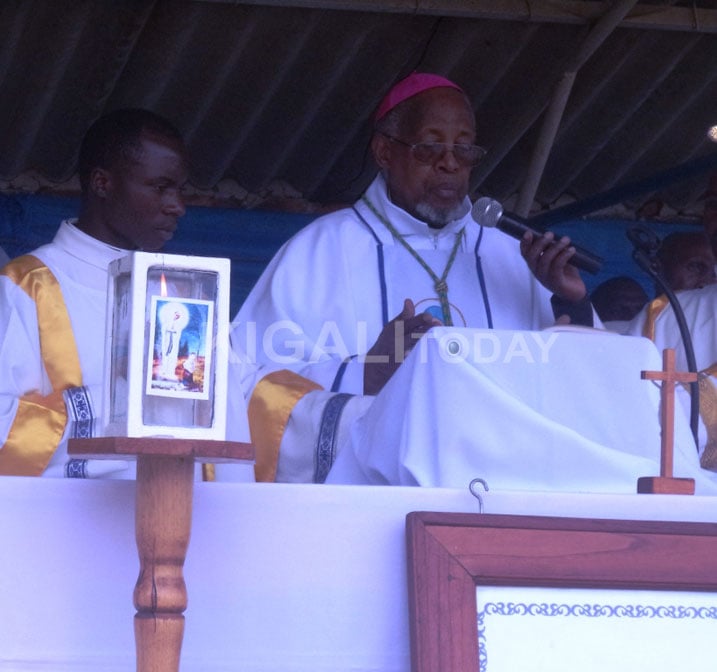 Msgr Alexis Habiyambere yasabye abakirisitu kwimakaza ubukirisitu mu miryango.