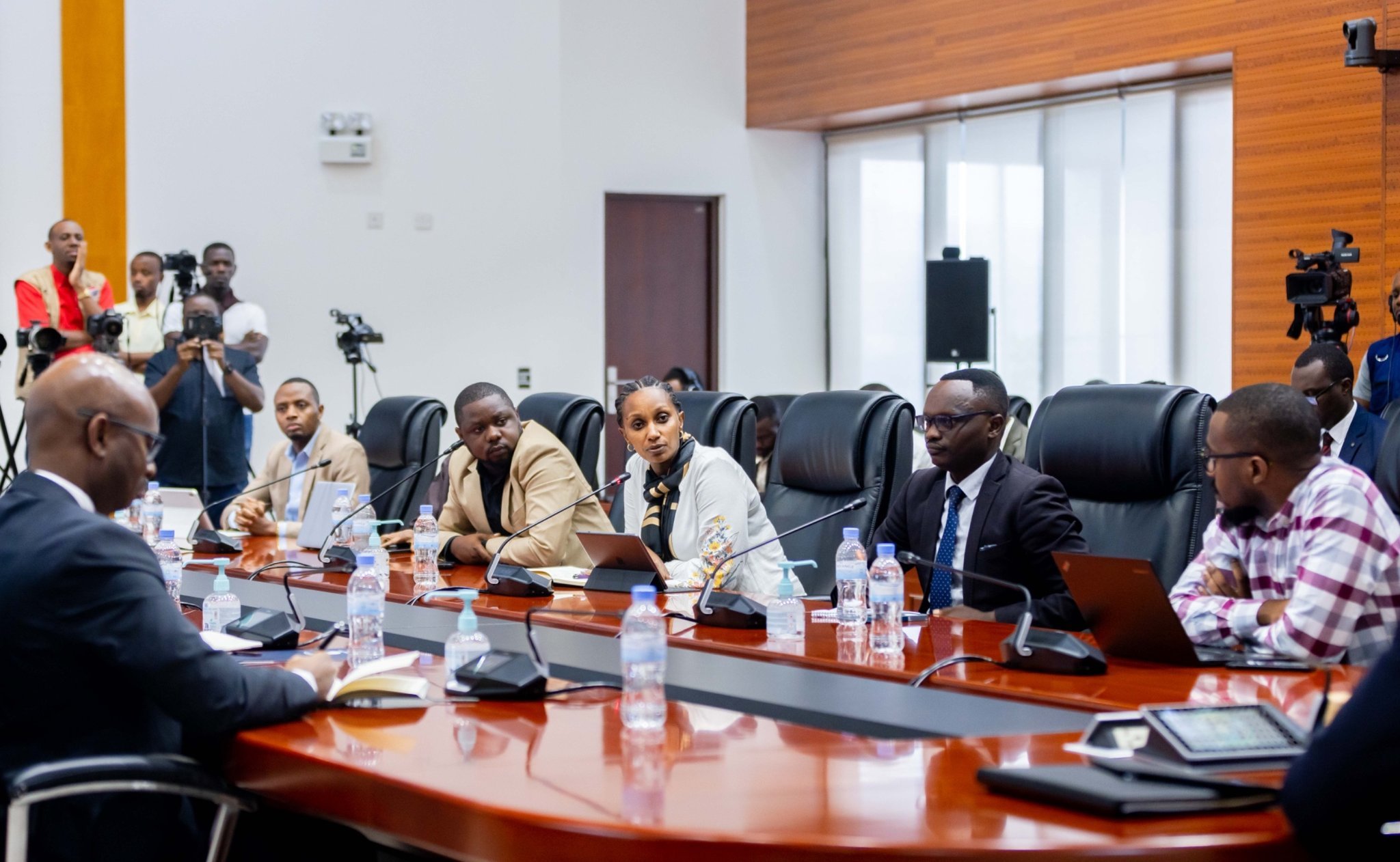 Minisitiri w'Intebe, Dr Edouard Ngirente yagiranye ikiganiro n'abanyamakuru 