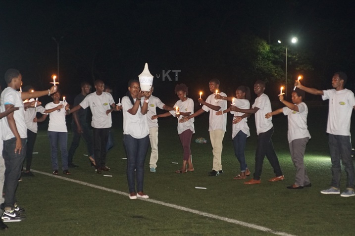 Mu mikino berekanye, abanyeshuri ba IPRC Kigali bagaragaje ko bahagurukiye kurwanya ingengabitekerezo ya Jenoside.