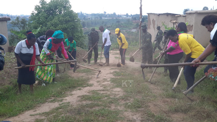 Mu muganda hasibuwe imihanda