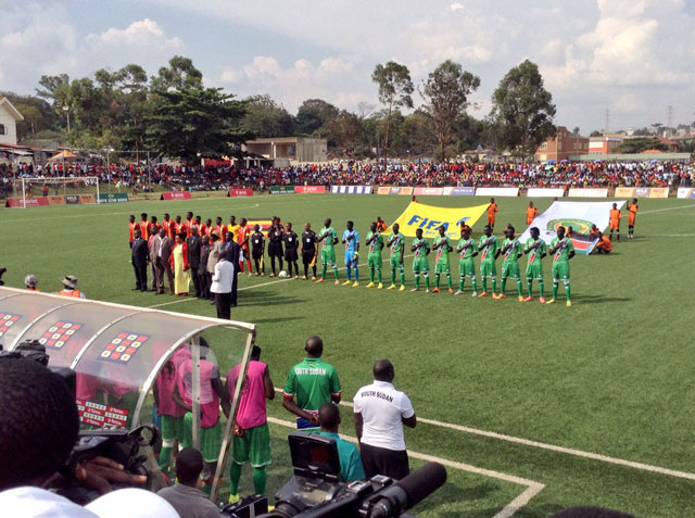 Mu mukino wabereye kuri Stade ya Lugogo, ikipe ya Uganda yasezereye iya Soudani y'Epfo iyinyagiye ibitego 5-1