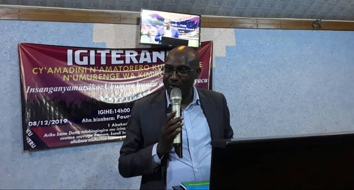Mugaga Johnson wa NURC avuga ko idini ritajya mu ihuriro ry'impuzamatorero rizaba ririmo gutatira igihango cy'Ubunyarwanda