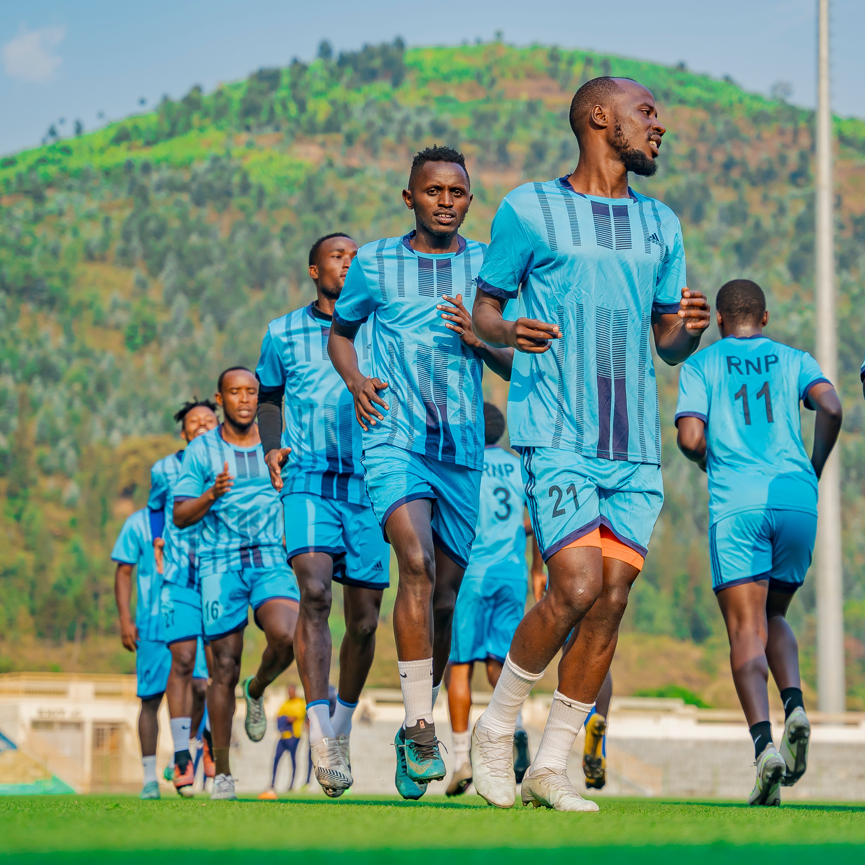 Mugenzi Bienvenue wa kabiri uvuye imbere ni umwe mu bakinnyi bashya ba Police FC