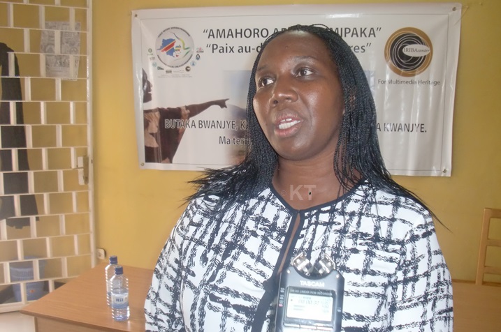 Mugiraneza Assumpta avuga ko ikibazo cy'ubutaka mu miryango gikomeye.