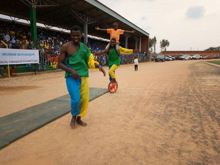 Ab'i Muhanga bizihije umunsi wo kwibohora berekana ukuntu u Rwanda rwavuye mu icuraburindi