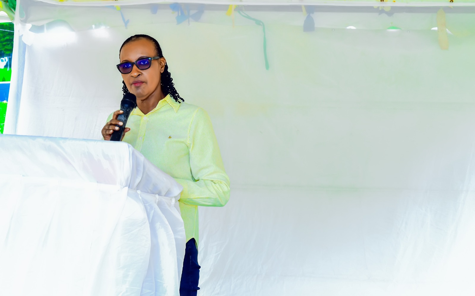 Senateri Mukabalisa yasabye abaturage kwirinda amagambo mabi akomeretsa abarokotse Jenoside yakorewe Abatutsi