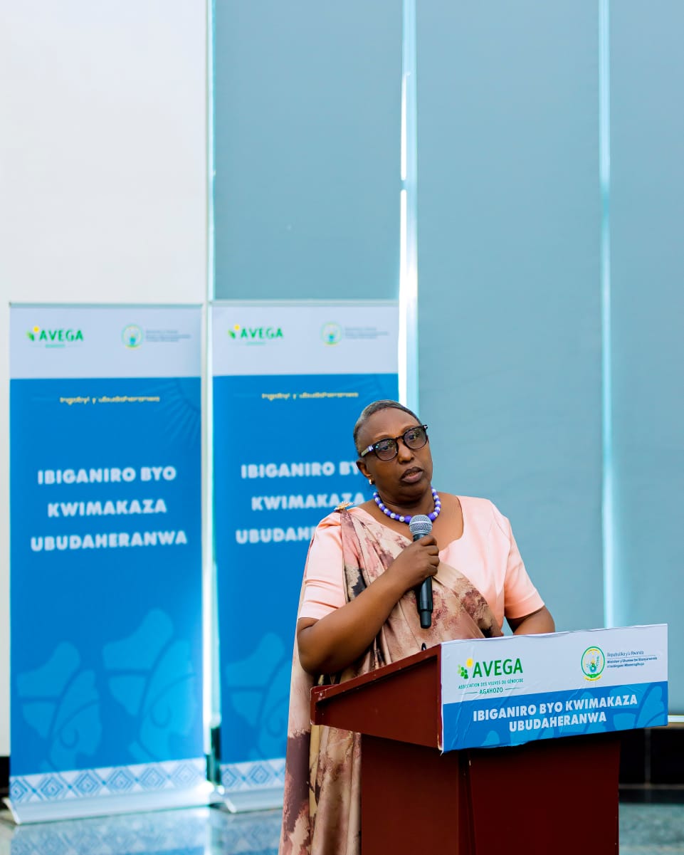 Mukamugema Alphonsine, umuyobozi wa AVEGA Agahozo