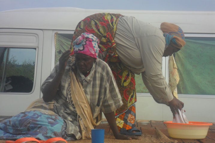 Mukayiranga Marie Francoise(Nyirabazungu) na Nyirabagande(Raguida) nabo bashimishije abari aho.