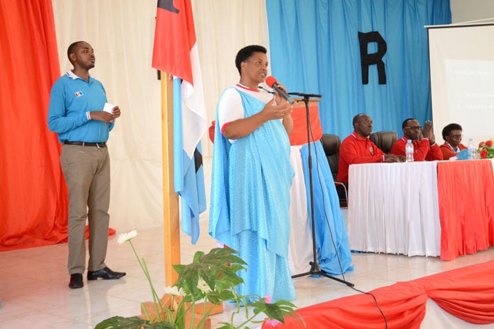 Guverineri Mureshyakwano ageza Ijambo ku banyamuryango ba RPF nyuma yo gutorwa