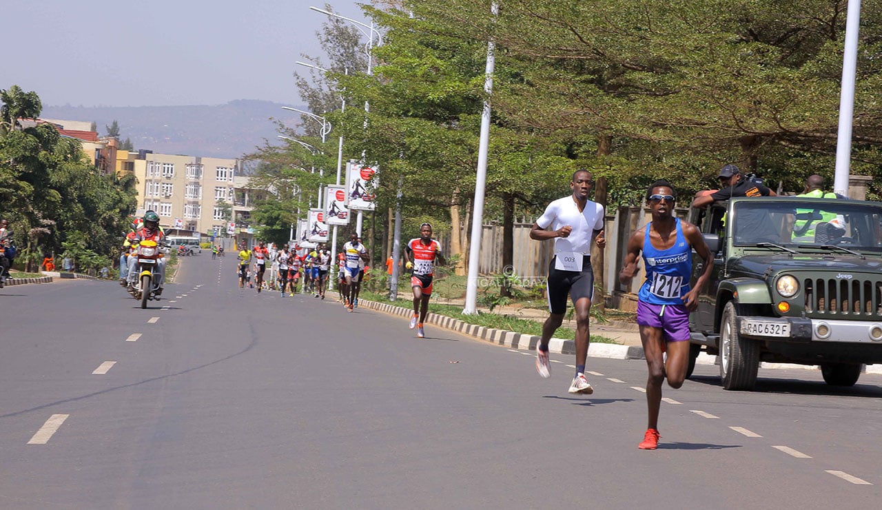 Muri Duathlon, Rukara Fazil (uri imbere) niwe ukunze kuza ku mwanya wa mbere