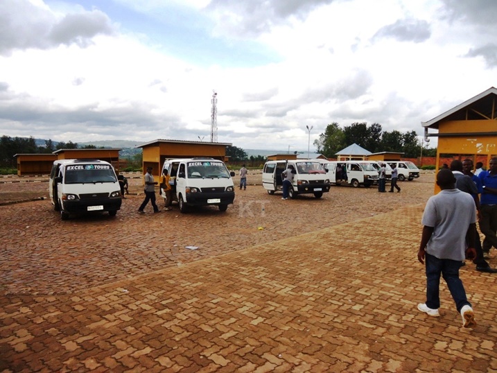 Muri gare ya Nyamata aho abagenzi bategera bajya i Kigali.