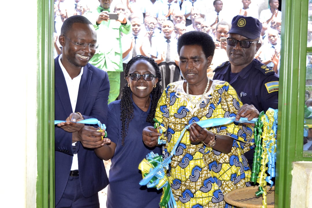 Muri Mwendo ni hamwe mu hatashywe ibyumba bine by'amashuri byuzuza 10 byashyizwe mu mihigo