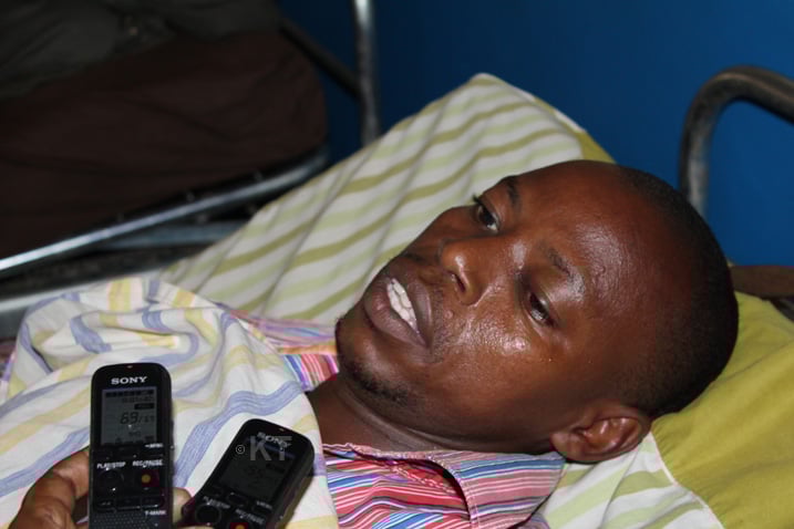 Murindabigwi umaze imyaka umunani arwaye Hernie ngo yorohewe nyuma yo kubagwa akaba anafite icyizere cyo gukira