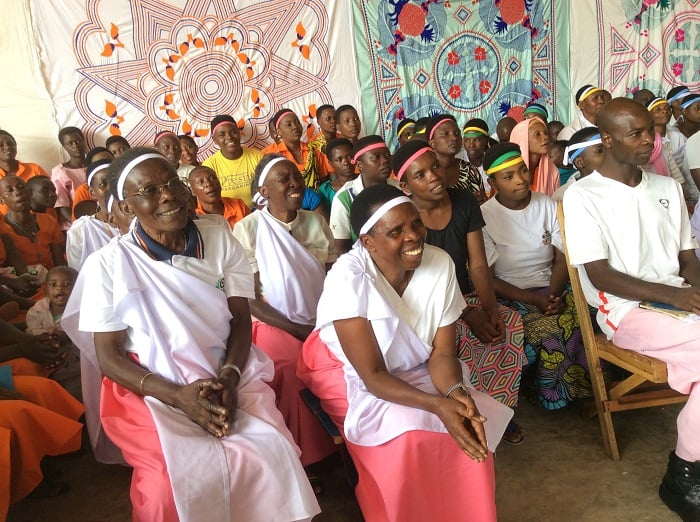 Akanyamuneza kari kose ku bafungiwe n'abagororerwa muri Gereza ya Musanze bishimira uko umugore yitaweho