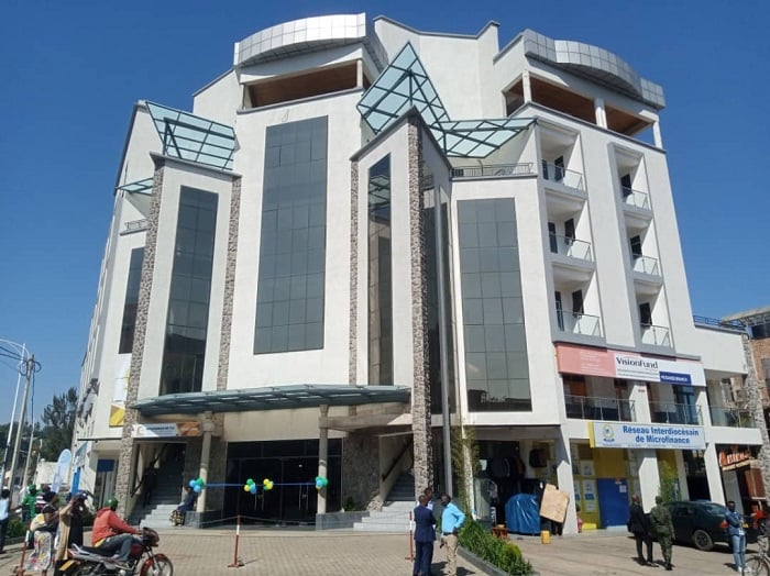 Imwe mu magorofa 14 yatashwye mu mujyi wa Musanze