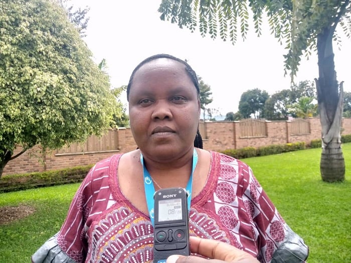 Bankundiye Gisèle uhagarariye Umuryango Humanity&Inclusion muri uwo mushinga