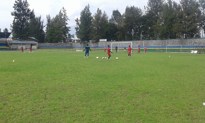 Musanze FC yakoze imyitozo mu rwego rwo kwitegura Rayon Sports